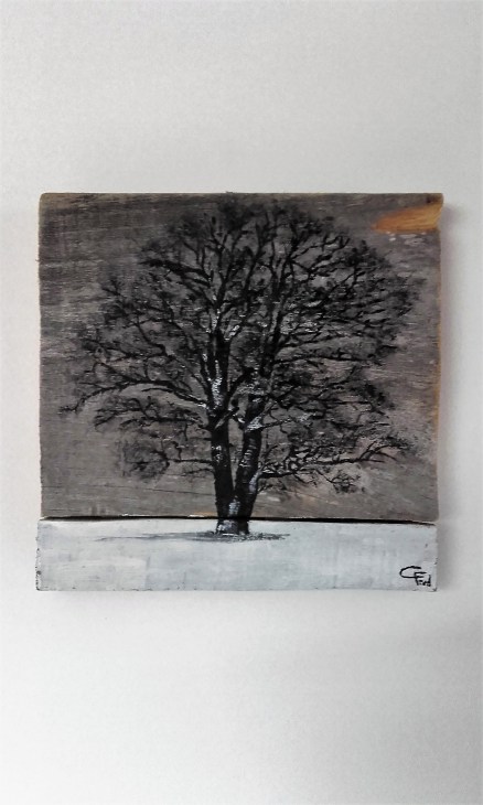 Neige sur bois num 2